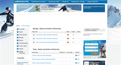 Desktop Screenshot of kamianna.skigo.pl