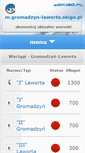 Mobile Screenshot of gromadzyn-laworta.skigo.pl